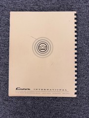 CROWN VARIOUS MODELS MANUAL