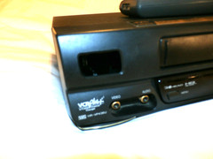 JVC VCR VHS Player HRVP436 VCR PLUS Remote 4 Head Powers On Has Issues