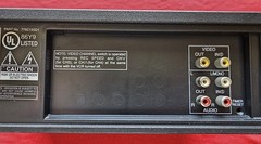 VTG Mitsubishi HS-U445 VHS Hi-Fi VCR 4 Head Video Cassette Recorder RCA Tested