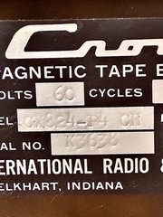 Crown 800 Series Reel To Reel, Low A Upgrade, Model CX824-P4 CH