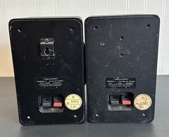 Vintage Realistic Minimus-7 40-2030C Metal Bookshelf Speakers Pair – 8 Ohm 40W