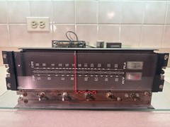VINTAGE 1960’s MAGNAVOX ASTRO SONIC AM FM RADIO TUNER TESTED POWERS UP CLEAN