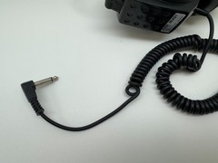 Vintage Ever Ready HS 77 Headphones 600 Ohm Mono 1/4″ Jack Coiled Cord Taiwan