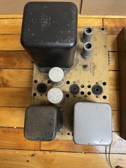 Heathkit W5M Mono Tube Amplifier Pair Need Tubes