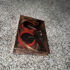DEADSTOCK VTG 80s Scala Foldable Headphones SH-659 Wired Headband Vintage NOS
