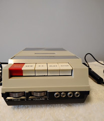 Vintage AirCastle Solid State Cassette Tape Recorder AC DC Working Condition