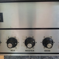 VINTAGE DUKANE 100 MOD 1A1400 100 WATT SOLIDSTATE PA AMPLIFIER Untested Parts