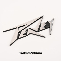 2Pcs DIY PEAVEY plastic logo badge replacement piece(text) 160mm X 80mm New
