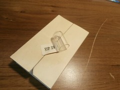 SSP24 DE-SOLDERING GLASS DOME, FITS VINTAGE SYLVANIA SS200,NOS