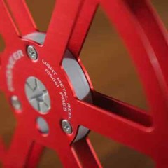 2X 7” Pioneer red PR-85 Aluminum Reel to Reel RT-707 909 Empty Take Up Reel