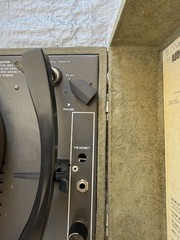 🍊Vintage 1960s Audiotronics Portable Classroom Record Player | Model 300-A HELP