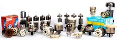 PL9-4K Ceramic Sockets 9 Pin PCB Board Mount Vintage Silver Plated Pins 20pcs