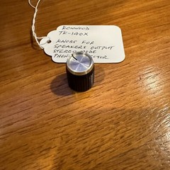 KENWOOD TK-140X SPEAKER OUTPUT OR STEREO MODE OR PHONO SELECTOR KNOB