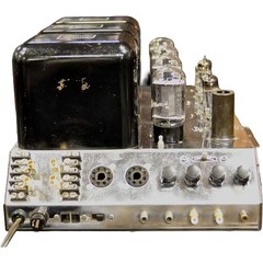 Serviced Vtg McIntosh MC240 Tube Power Amplifier Upgraded Caps 6L6GC Auth Japan