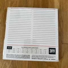 Vintage Scotch 3M 290 Recording Tape Triple Length 7″ Reel 3600 FT