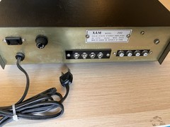vintage stereo receiver – XAM 200