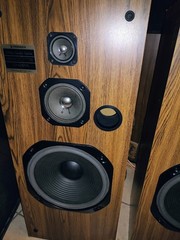 Vintage Pioneer Speakers CS-C7001 Both Tested Both Sound Great