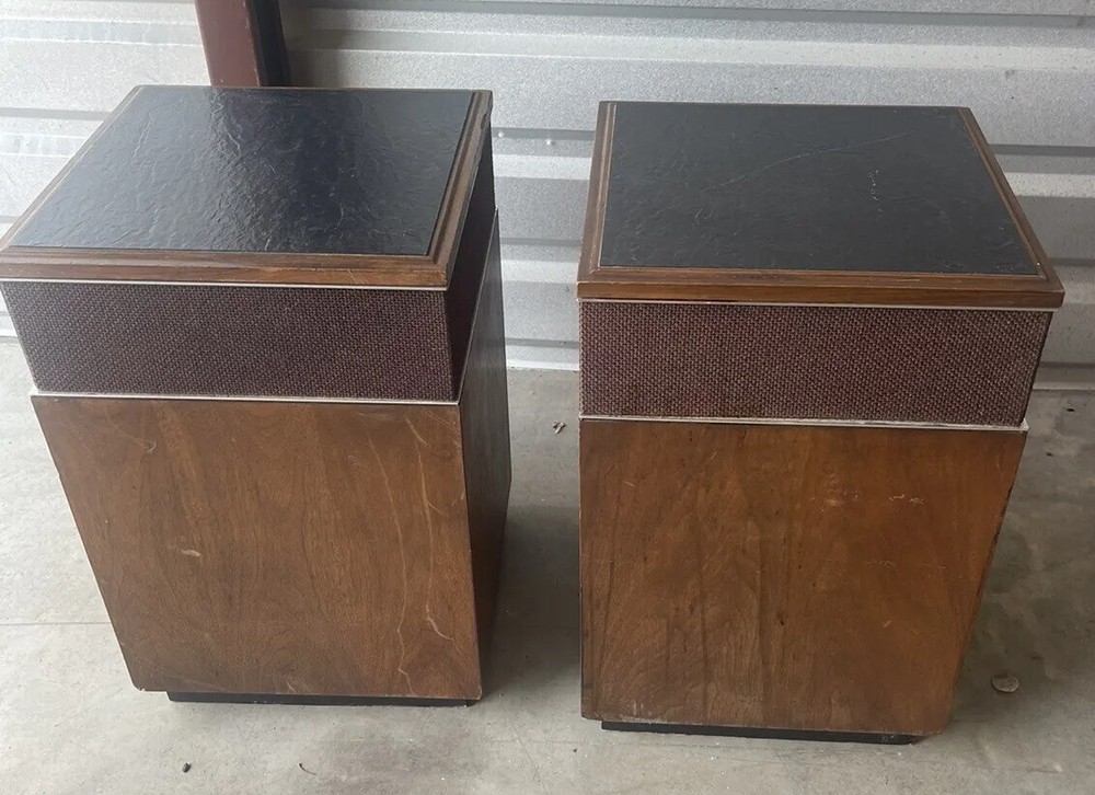 Vintage Rare Omni directional Bekin? c751 Stereo Speakers Working -west palm Fl