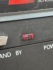 Vtg Crown CTV X13 Portable Color Retro CRT Japan Powers On!