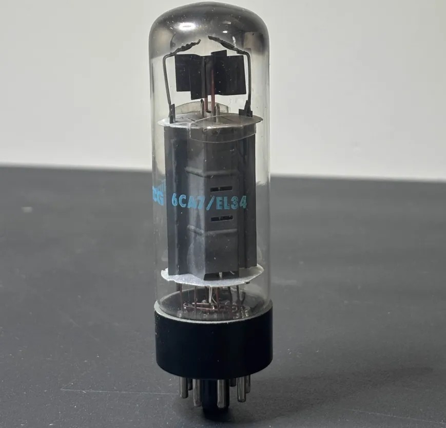 Philips ECG EL34 6CA7 Vintage Vacuum Tube Tested NOS Quality 104% Umhos Rating