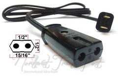 Power Cord for Marchant Calculator Smith-Corona Adding Machine Model A-11 & D-X