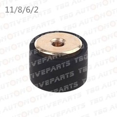 4pcs/set 11.8 * 7 * 2.0 11.8 * 8 * 2.0MM Copper Pinch Roller Recorder Cassette