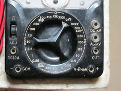 Vintage Lafayette Model 99-50718 Analog Multi-Meter, Used