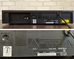 Denon DCD-1300 Rare Vintage CD Player Warranty Worldwide Delivery