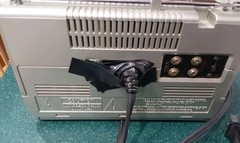 Vintage Goldstar 5in TV And Am Fm Radio.