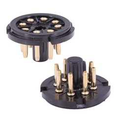 10PC K8A 8Pin Tube Socket For KT88 EL34 6550 6CA7 6SN7 Valve Base Audio HIFI