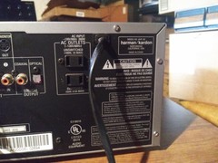 Tested & Working Harman Karden AVR-130 Receiver 40w 8Ohms 5.1 NO REMOTE 2003