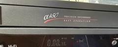 Mitsubishi HS-U446 Hi-Fi VHS VCR Player Recorder Tested And Working No Remote