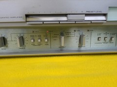 KENWOOD KA-900 AMPLIFIER (1980) Tested and Works Silver Vintage Please Read