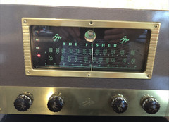 The Fisher Fisher Model 50-R Tube AM/FM Tuner perfect working condition