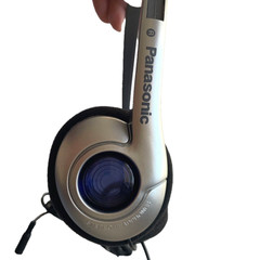 Panasonic Classic Vintage stereo Headphones comfort fit -3.5mm jack New