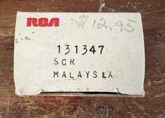 NOS New Old Stock RCA Parts 131347 SCR Malaysia