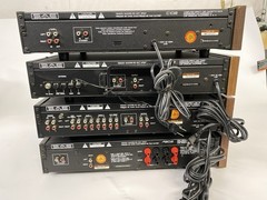 SAE Audio Stack A202 P102 T102 C102 Amplifier Pre Amp Tuner Cassette Deck *READ*