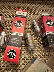 6AT6 Vacuum Tube Electronic Valve Vintage Stereo New Tested RCA Dumont ITT