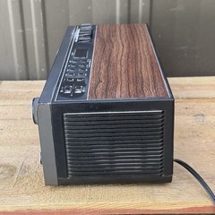 VTG SEARS LXI SERIES, Stereo Cassette AM/FM Clock Radio, Works!