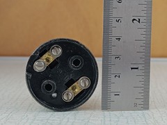 Vintage Soviet USSR Push button, Call Button, Switch, Carbolite