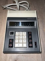 Vintage Crown Radio Japan Desktop Electronic Calculator CL-80K Rare Nice Works