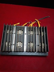 SANSUI 9090DB Receiver OEM Toshiba Output Transistors W/ OEM Heatsinks