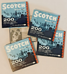 Lot of 5 Scotch 200 Reel to Reel Tapes – 2400ft 3M – 7” Reels – Used