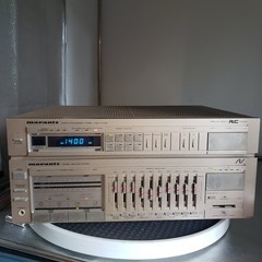Marantz TA170AV Stereo Receiver Tuner Graphic Equalizer Gold Vintage