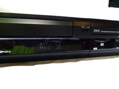 PANASONIC DMR EZ48V HiFi VCR DVD Player Recorder w/Remote HDMI *SEE VIDEO * Nice
