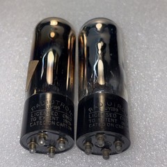 Pair RCA UV-199 Short Pin Vacuum Tubes Good Continuity Multiple Available