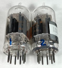 2 NIB NOS Tektronix selected RCA 12AU7 tubes TV7 & AT1000 tested excellent