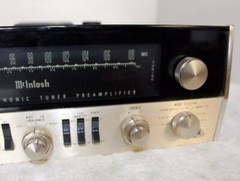McIntosh MX110 Tube Stereo Am/Fm Tuner Amp Preamplifier ~ S/N 547z5 ~ Powers On