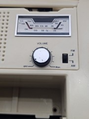Vintage Hopesonic AM/FM Restroom Radio W/ Telephone & Toilet Paper Holder