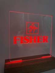The Fisher Amplifier LED Sign